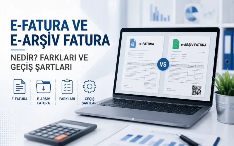 E-Fatura ve E-Arşiv Fatura Nedir? Farkları ve Geçiş Şartları